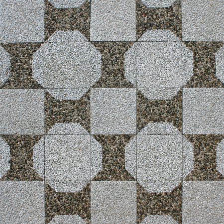 GHIAIA LAVATA DECORATA 40x40
